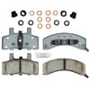 Raybestos ATD369C Disc Brake Pad Set Brake Parts Inc Raybestos AT Overstock Ceramic Disc Brake Pad Set