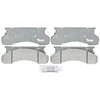 Raybestos ATD450M Disc Brake Pad Set Brake Parts Inc Raybestos AT Overstock Metallic Disc Brake Pad Set