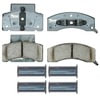 Raybestos ATD459C Disc Brake Pad Set Brake Parts Inc Raybestos AT Overstock Ceramic Disc Brake Pad Set