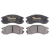 Raybestos ATD470C Disc Brake Pad Set Brake Parts Inc Raybestos AT Overstock Ceramic Disc Brake Pad Set