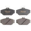 Raybestos ATD601C Disc Brake Pad Set Brake Parts Inc Raybestos AT Overstock Ceramic Disc Brake Pad Set