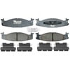 Raybestos ATD632C Disc Brake Pad Set Brake Parts Inc Raybestos AT Overstock Ceramic Disc Brake Pad Set