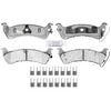 Raybestos ATD666C Disc Brake Pad Set Brake Parts Inc Raybestos AT Overstock Ceramic Disc Brake Pad Set