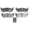 Raybestos ATD674AM Disc Brake Pad Set Brake Parts Inc Raybestos AT Overstock Metallic Disc Brake Pad Set