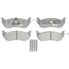 Raybestos ATD674M Disc Brake Pad Set Brake Parts Inc Raybestos AT Overstock Metallic Disc Brake Pad Set