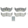 Raybestos ATD674P Disc Brake Pad Set Brake Parts Inc Raybestos Police Overstock Metallic Disc Brake Pad Set