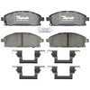 Raybestos ATD691C Disc Brake Pad Set Brake Parts Inc Raybestos AT Overstock Ceramic Disc Brake Pad Set