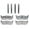 Raybestos ATD711C Disc Brake Pad Set Brake Parts Inc Raybestos AT Overstock Ceramic Disc Brake Pad Set