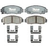 Raybestos ATD787C Disc Brake Pad Set Brake Parts Inc Raybestos AT Overstock Ceramic Disc Brake Pad Set