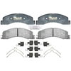 Raybestos ATD824M Disc Brake Pad Set Brake Parts Inc Raybestos AT Overstock Metallic Disc Brake Pad Set