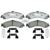 ATD834C by RAYBESTOS - Brake Parts Inc Raybestos AT Overstock Ceramic Disc Brake Pad Set