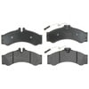 Raybestos ATD949M Disc Brake Pad Set Brake Parts Inc Raybestos AT Overstock Metallic Disc Brake Pad Set