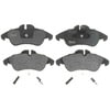 Raybestos ATD950M Disc Brake Pad Set Brake Parts Inc Raybestos AT Overstock Metallic Disc Brake Pad Set