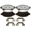 EHT1000H by RAYBESTOS - Raybestos Element3 Hybrid Brake Pad Set