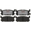 Raybestos EHT1002 Disc Brake Pad Set Raybestos Element3 Hybrid Brake Pad Set