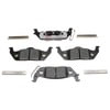 Raybestos EHT1012AH Disc Brake Pad Set Raybestos Element3 Hybrid Brake Pad Set