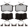 Raybestos EHT1017H Disc Brake Pad Set Raybestos Element3 Hybrid Brake Pad Set