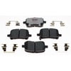 Raybestos EHT1028H Disc Brake Pad Set Raybestos Element3 Hybrid Brake Pad Set