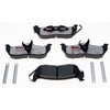 Raybestos EHT1041H Disc Brake Pad Set Raybestos Element3 Hybrid Brake Pad Set