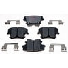 EHT1057H by RAYBESTOS - Raybestos Element3 Hybrid Brake Pad Set
