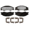 Raybestos EHT1074H Disc Brake Pad Set Raybestos Element3 Hybrid Brake Pad Set