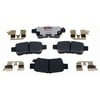 Raybestos EHT1088H Disc Brake Pad Set Raybestos Element3 Hybrid Brake Pad Set