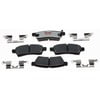 EHT1100H by RAYBESTOS - Raybestos Element3 Hybrid Brake Pad Set