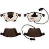 Raybestos EHT1111 Disc Brake Pad Set Raybestos Element3 Hybrid Brake Pad Set