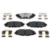 Raybestos EHT1114H Disc Brake Pad Set Raybestos Element3 Hybrid Brake Pad Set
