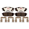 Raybestos EHT1124H Disc Brake Pad Set Raybestos Element3 Hybrid Brake Pad Set