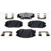 Raybestos EHT1125H Disc Brake Pad Set Raybestos Element3 Hybrid Brake Pad Set
