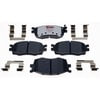 Raybestos EHT1156H Disc Brake Pad Set Raybestos Element3 Hybrid Brake Pad Set