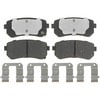 Raybestos EHT1157H Disc Brake Pad Set Raybestos Element3 Hybrid Brake Pad Set