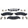Raybestos EHT1158H Disc Brake Pad Set Raybestos Element3 Hybrid Brake Pad Set