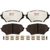 Raybestos EHT1179H Disc Brake Pad Set Raybestos Element3 Hybrid Brake Pad Set