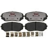 Raybestos EHT1258H Disc Brake Pad Set Raybestos Element3 Hybrid Brake Pad Set