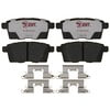 Raybestos EHT1259H Disc Brake Pad Set Raybestos Element3 Hybrid Brake Pad Set