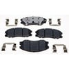 Raybestos EHT1264H Disc Brake Pad Set Raybestos Element3 Hybrid Brake Pad Set