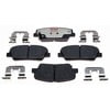 Raybestos EHT1284H Disc Brake Pad Set Raybestos Element3 Hybrid Brake Pad Set
