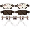 Raybestos EHT1287H Disc Brake Pad Set Raybestos Element3 Hybrid Brake Pad Set