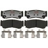 EHT1297H by RAYBESTOS - Raybestos Element3 Hybrid Brake Pad Set