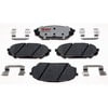 Raybestos EHT1301H Disc Brake Pad Set Raybestos Element3 Hybrid Brake Pad Set
