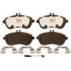 Raybestos EHT1340H Disc Brake Pad Set Raybestos Element3 Hybrid Brake Pad Set