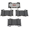 Raybestos EHT1346 Disc Brake Pad Set Raybestos Element3 Hybrid Brake Pad Set