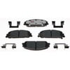 Raybestos EHT1351H Disc Brake Pad Set Raybestos Element3 Hybrid Brake Pad Set