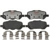 Raybestos EHT1402H Disc Brake Pad Set Raybestos Element3 Hybrid Brake Pad Set