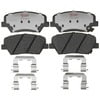 Raybestos EHT1432H Disc Brake Pad Set Raybestos Element3 Hybrid Brake Pad Set