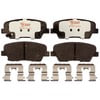 Raybestos EHT1439H Disc Brake Pad Set Raybestos Element3 Hybrid Brake Pad Set