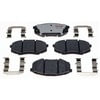 Raybestos EHT1447H Disc Brake Pad Set Raybestos Element3 Hybrid Brake Pad Set