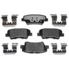 Raybestos EHT1544H Disc Brake Pad Set Raybestos Element3 Hybrid Brake Pad Set